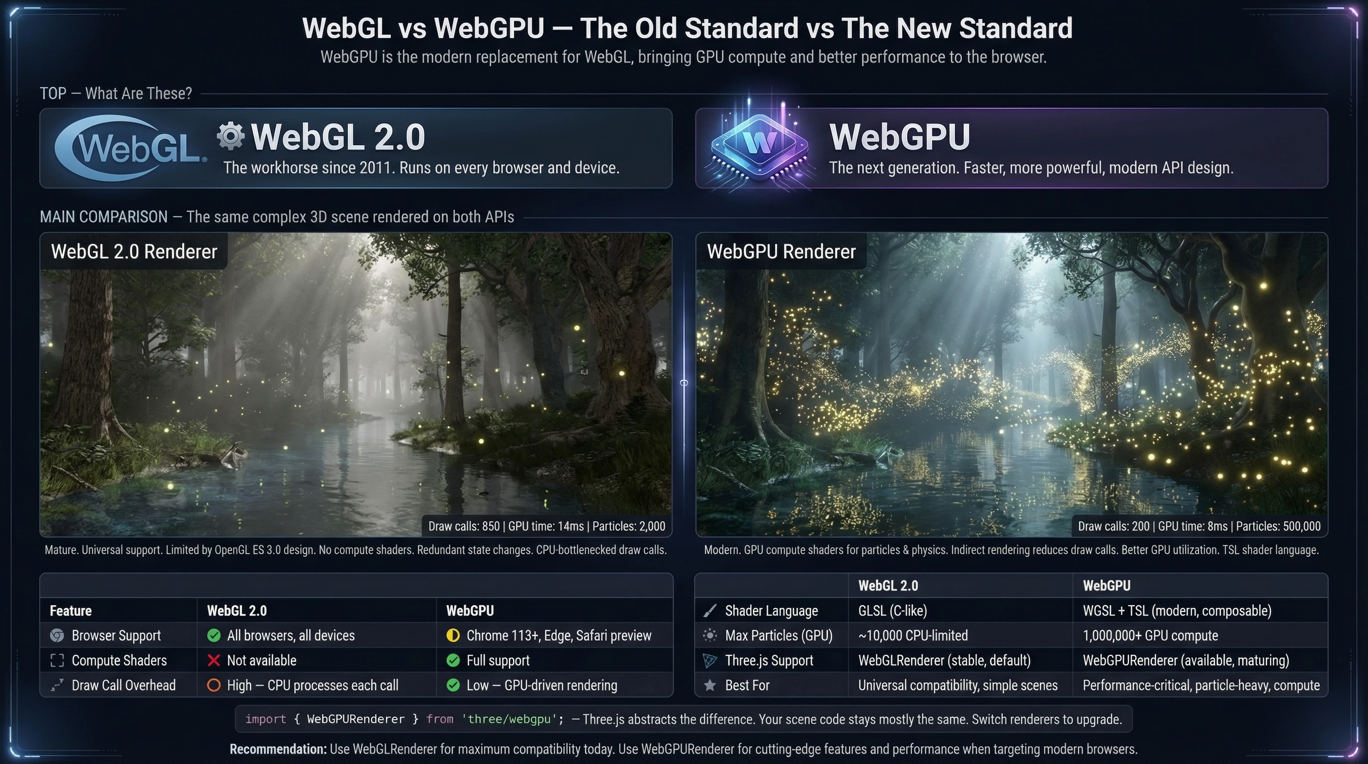 WebGL vs WebGPU